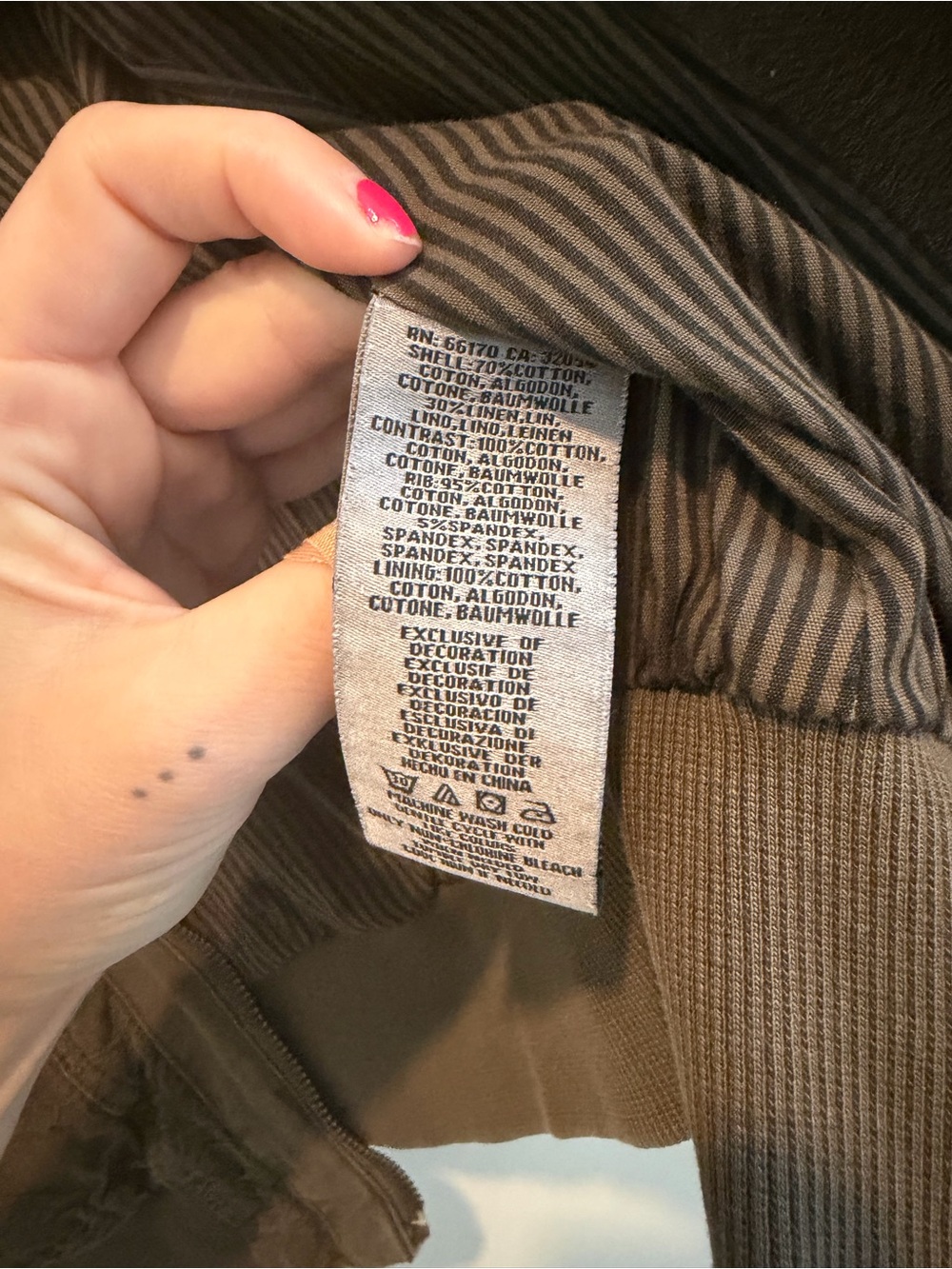 Anthropologie Marrakech Brown Utility Jacket - Picture 5 of 6